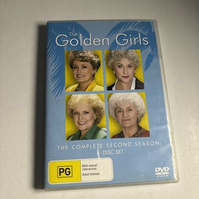 The Golden Girls : Season 2 (DVD, 1986) Region 4