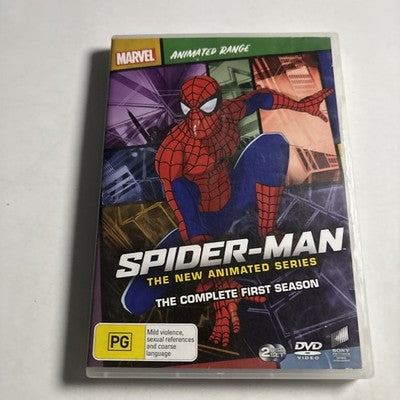 Spider-Man - The Animated Series : Season 1 (DVD, 2003) Region 4,2