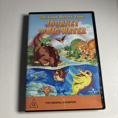 The Land before Time - Journey to Big Water : Vol 9 (DVD, 2002) Region 4,2 NEW