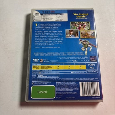 Toy Story 3 (DVD, 2010) Tom Hanks Disney Region 4