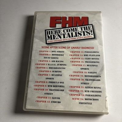 FHM - Here Come The Mentalists! Volume One DVD Extreme Sports All Regions