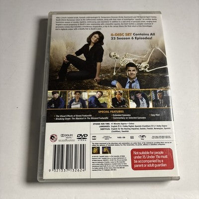 Bones : Season 6 (DVD, 2010) Region 4