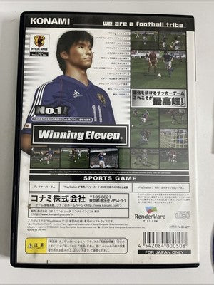 World Soccer Winning Eleven 6 PS2 Sony PlayStation NTSC-J Japanese Complete