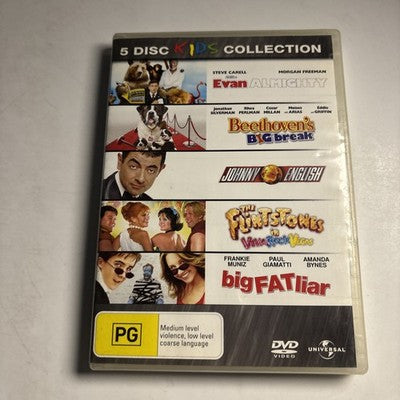 Evan Almighty, Beethoven's Big Break, Johnny English, Flintstones, Big Fat DVD