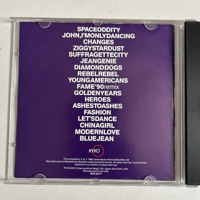 David Bowie – ChangesBowie (CD, 1990) US RCD 20171