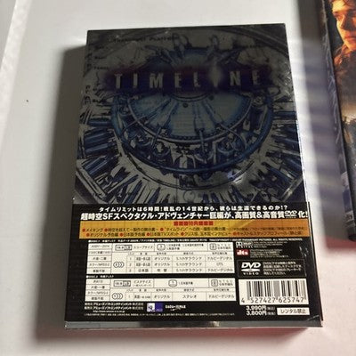 Timeline (DVD, 2003) Paul Walker, Billy Connolly, Gerard Butler Region 2 Japan
