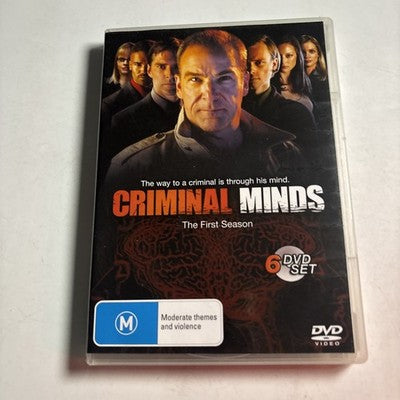 Criminal Minds : Season 1 (DVD, 2005) Region 4