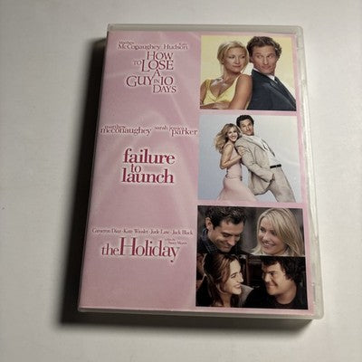 How To Lose A Guy In 10 Days / Failure To Launch / The Holiday DVD Region 4