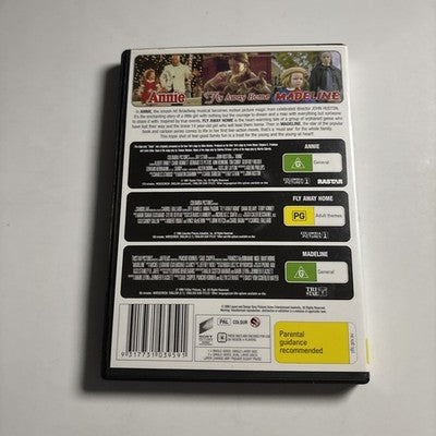 Annie / Madeline / Fly Away Home (DVD, 1981) Region 4 NEW