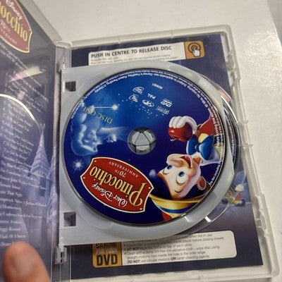 Pinocchio - Platinum Edition (DVD, 1940) Disney Region 4