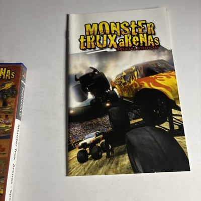 Monster Trux Arenas Special Edition Sony Playstation 2 PS2 PAL Manual