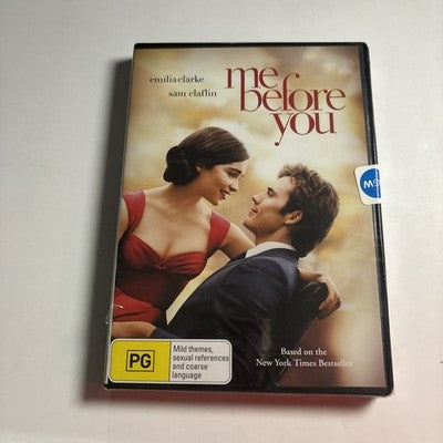 Me before You (DVD, 2016) Emilia Clarke, Sam Claflin Region 4 *New Sealed*
