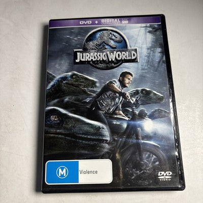 Jurassic World (DVD, 2015) Chris Pratt, Omar Sy, Lauren Lapkus, Region 4,2