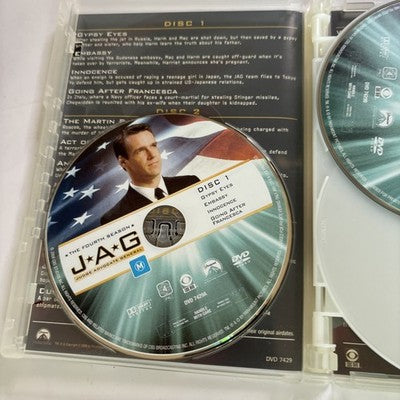 Jag : Season 4 (DVD, 1997) Region 4