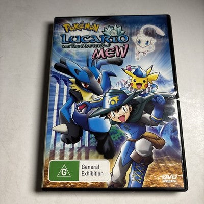 Pokemon - Lucario & the Mystery of Mew : Movie 8 (DVD, 2005) Region 4