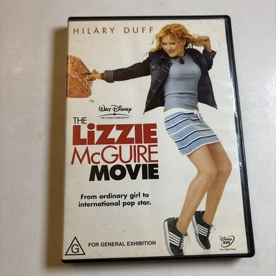 The Lizzie McGuire Movie (DVD, 2003) Hilary Duff Region 4