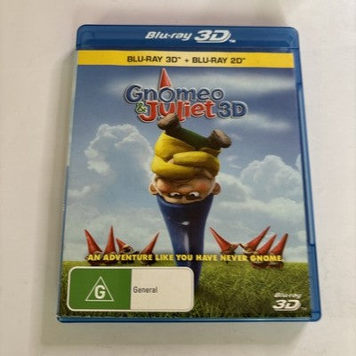 Gnomeo & Juliet 3D (Blu-ray 3D, 2011) All Regions