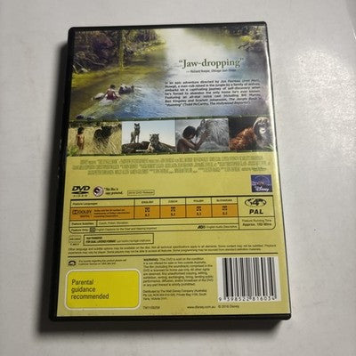 The Jungle Book (DVD 2016) Ben Kingsley, Bill Murray, Christopher Walken Region4
