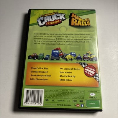 The Adventures of Chuck and Friends - Monster Rally (DVD, 2015) Region 4