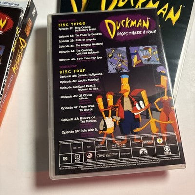 Duckman -  Season 3 & 4 (DVD, 2009, 7-Disc) Region 1