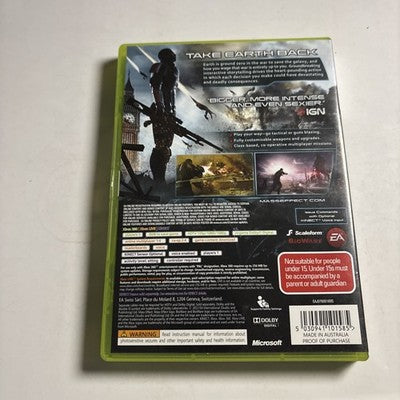 Mass Effect 3 Microsoft Xbox 360 Game PAL