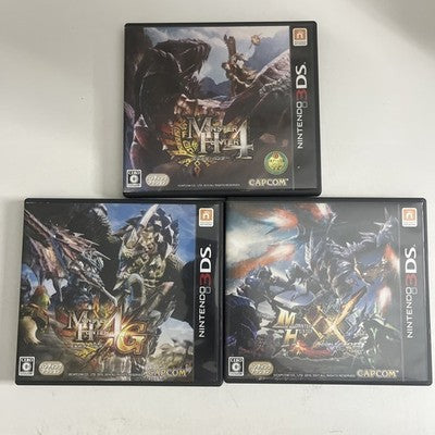 Monster Hunter 4, 4G + XX Nintendo 3DS NTSC-J Japanese Game