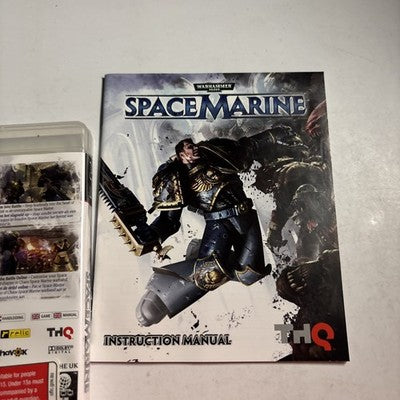 Warhammer 40000 Space Marine - Playstation 3 (PS3) Complete With Manual