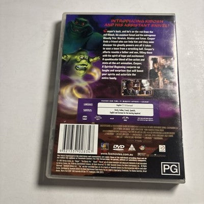Casper - A Spirited Beginning (DVD, 1997) Region 4