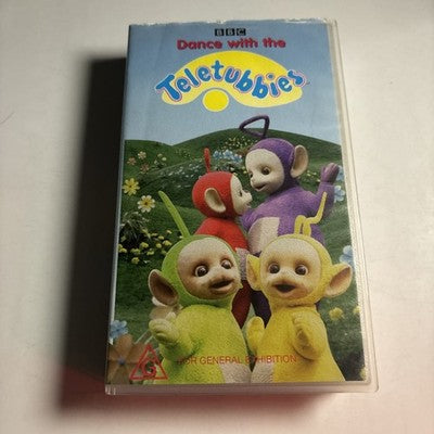 Teletubbies: Dance with the Teletubbies VHS BBC 1997 PAL