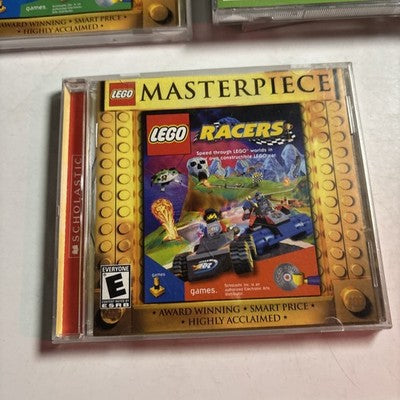 Lego Masterpiece: Loco, Chess, Legoland, Racers PC CDROM 1999