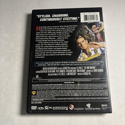 H. G. Wells: The Time Machine (DVD, 1987) Rod Taylor Region 1