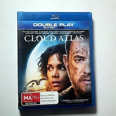 Cloud Atlas (Blu-ray, 2012) Tom Hanks, Halle Berry Region B