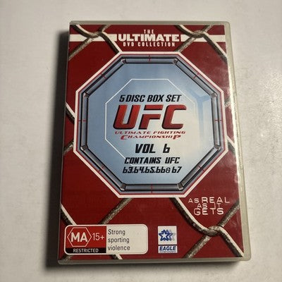 UFC - The Ultimate Collection : Vol 6 (DVD, 2006) Region 4