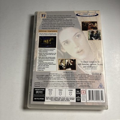 Little Women (DVD, 1994) Winona Ryder Region 4