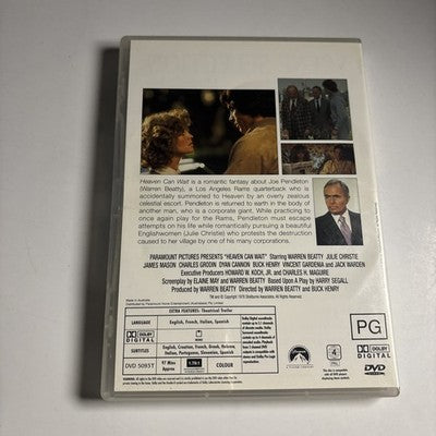 Heaven Can Wait (DVD, 1978) Warren Beatty Region 4 NEW
