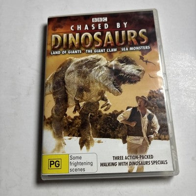 Chased by Dinosaurs (DVD, 2008) BBC Region 4
