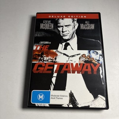 The Getaway (Deluxe Edition, DVD, 1972) Steve McQueen Region 4 NEW