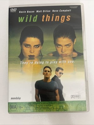 Wild Things (DVD, 1997) Bill Murray, Kevin Bacon, Matt Dillon, Neve Campbell