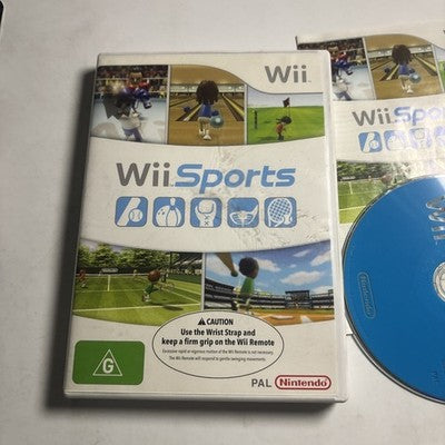 Wii Sports (Nintendo Wii, 2006) Manual PAL