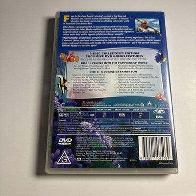 Finding Nemo (DVD, 2003) Ellen DeGeneres, Geoffrey Rush Region 4