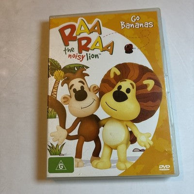 Raa Raa the Noisy Lion - Go Bananas (DVD, 2011) Region 4
