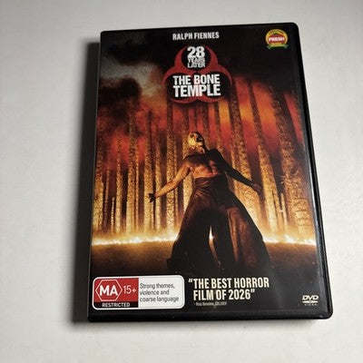 28 Years Later : The Bone Temple (DVD, 2026) Ralph Fiennes Region 4,2