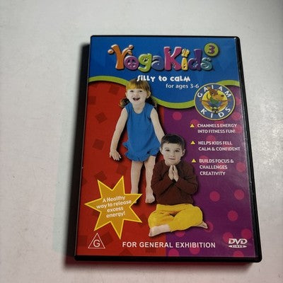 Yoga Kids - Silky To Calm For Ages 3-6 (DVD) All Regions