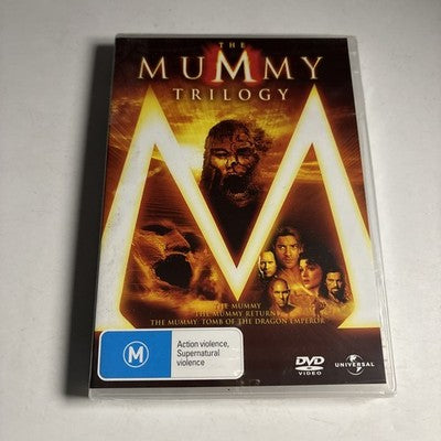 The Mummy Trilogy (DVD, 2008) Brendan Fraser Region 4,2 *New Sealed*