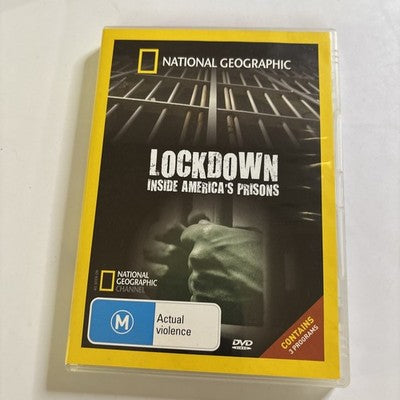Lockdown Inside America's Prisons (DVD, 2007) National Geographic Region 4