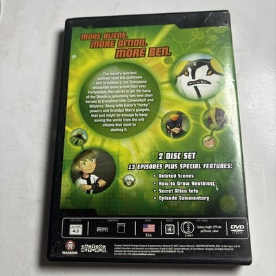 Ben 10 : Season 2 (DVD, 2006) Region 4