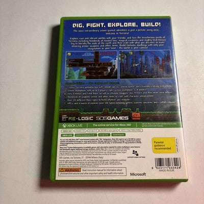 Terraria Microsoft XBOX 360 PAL Game