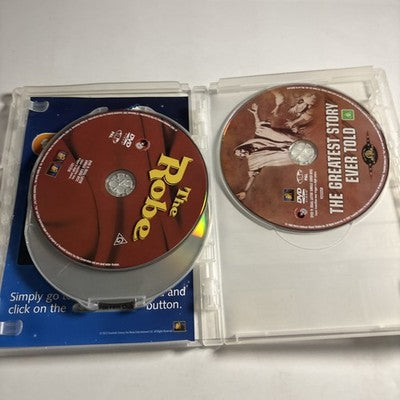 Robe / Bible / Songs of Bernadette / Francis of Assisi / Greatest Story Ever DVD