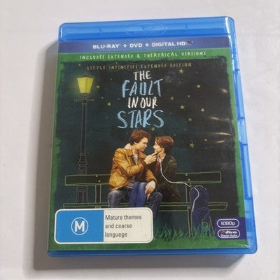 The Fault in Our Stars (Bluray, 2014) Willem Dafoe, Ansel Elgort, Region B