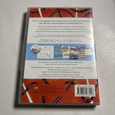 Are We There Yet? by Alison Lester (Audio CD, 2005) Map And Postcards Included